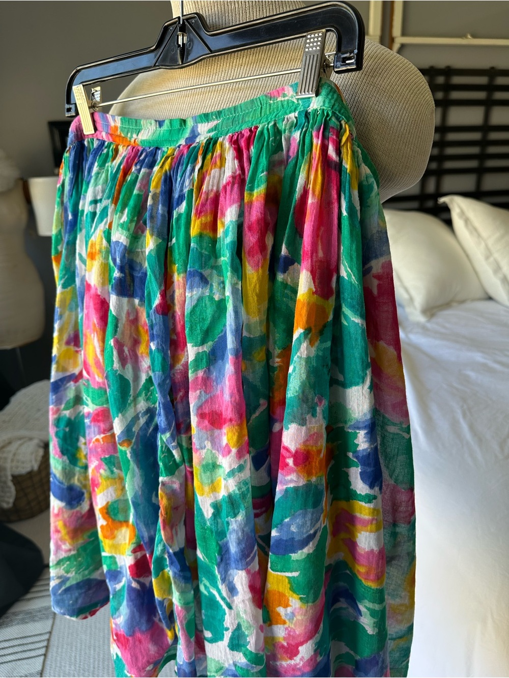 Mixit vibrant sheer skirt, size large - Picture 3 of 11